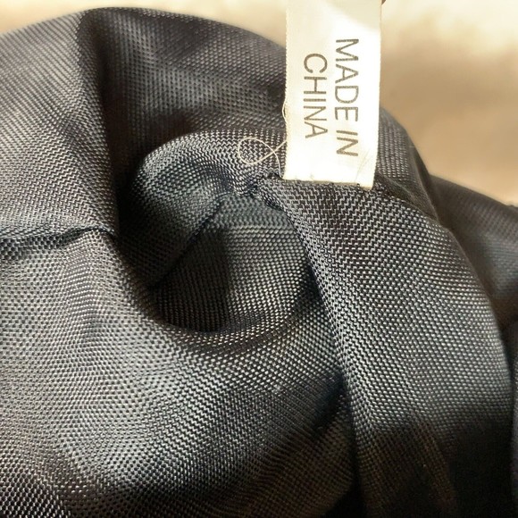 COBO INTERNATIONAL handbag satchel Logo Canvas silver Hardware black leather - Picture 8 of 16